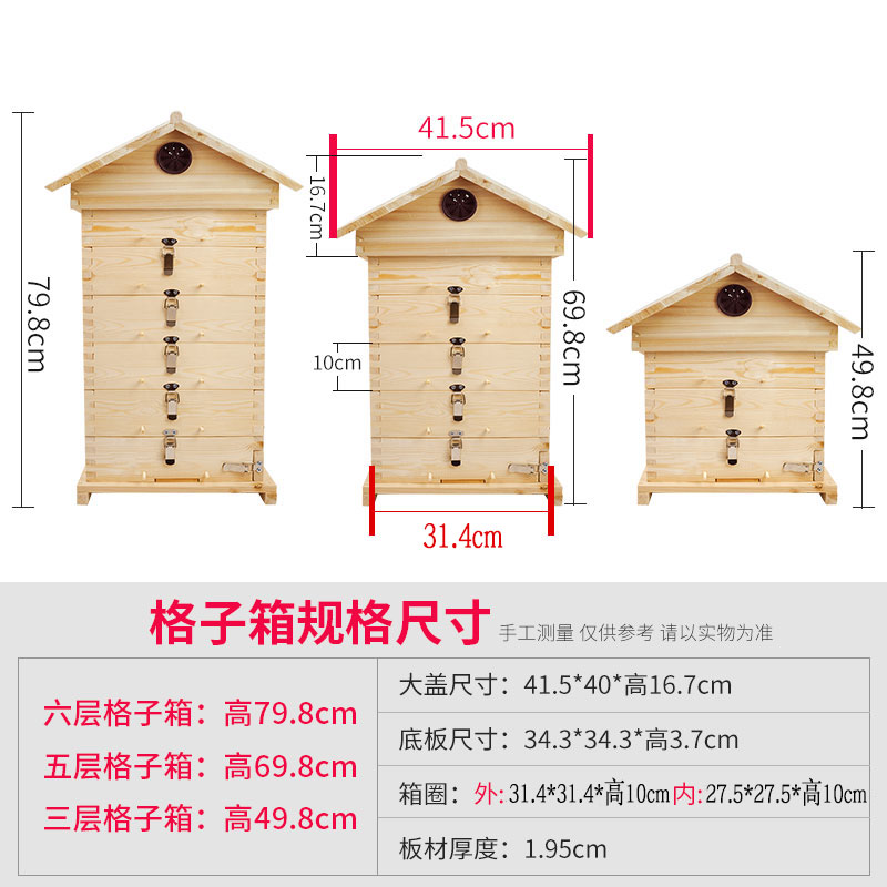 最新中蜂格子箱尺寸揭秘，探索蜜蜂的秘密，感受友情的温暖